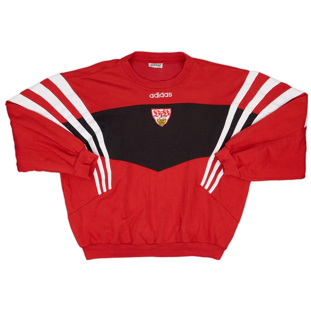 1997-98 Stuttgart adidas Sweat Top - 7/10 - (XL)