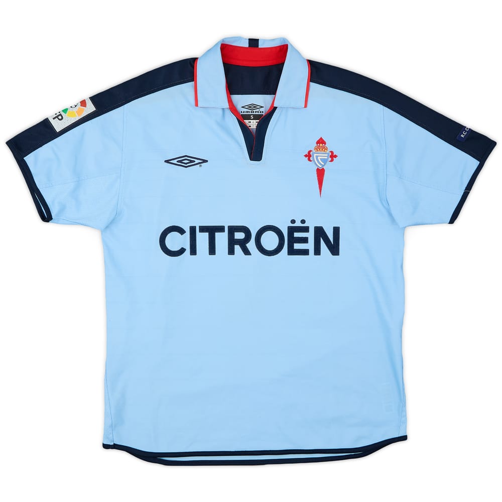 2003-05 Celta Vigo Home Shirt - 7/10 - (S)