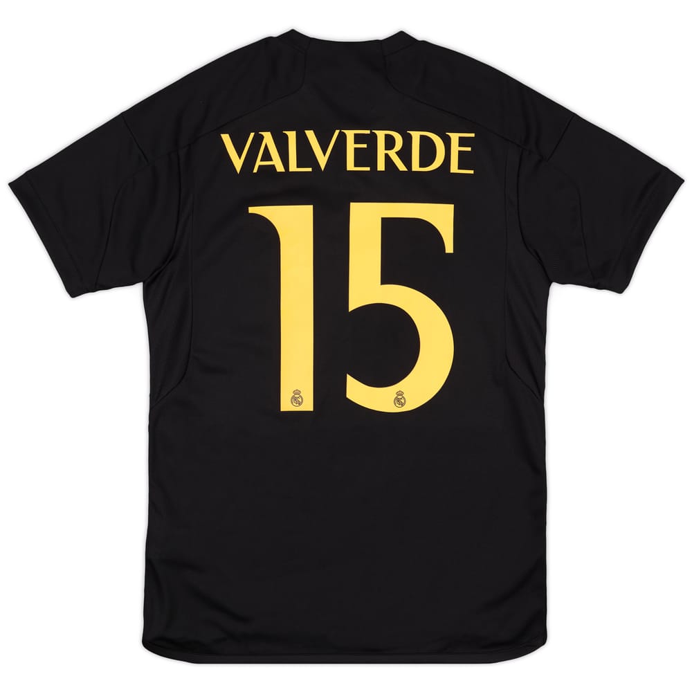 2023-24 Real Madrid Third Shirt Valverde #15 (M)