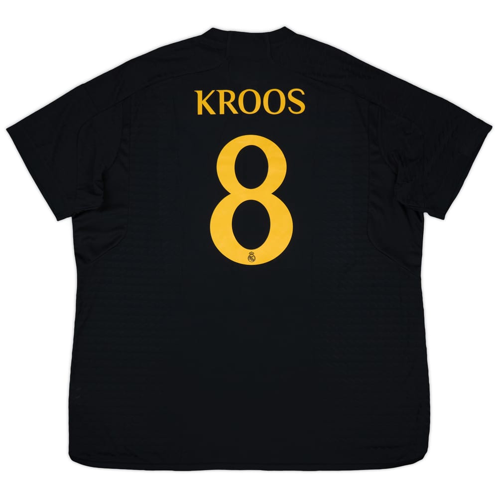 2023-24 Real Madrid Authentic Third Shirt Kroos #8 (3XL)