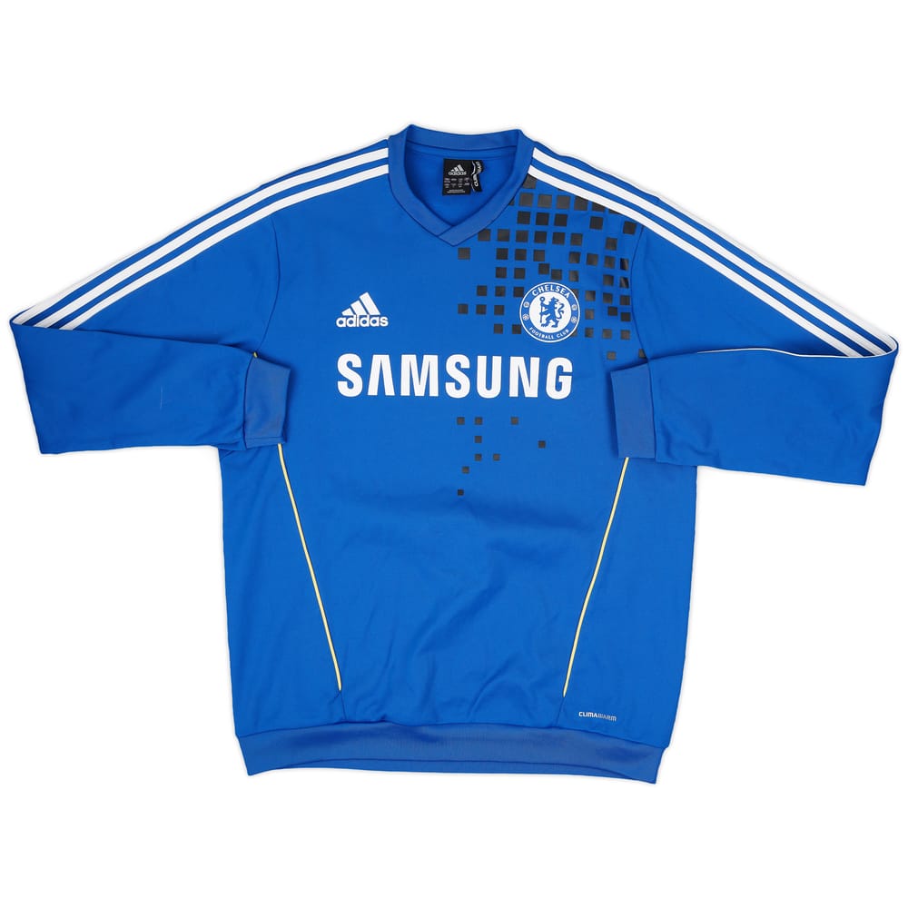 2011-12 Chelsea adidas Sweat Top - 8/10 - (L)