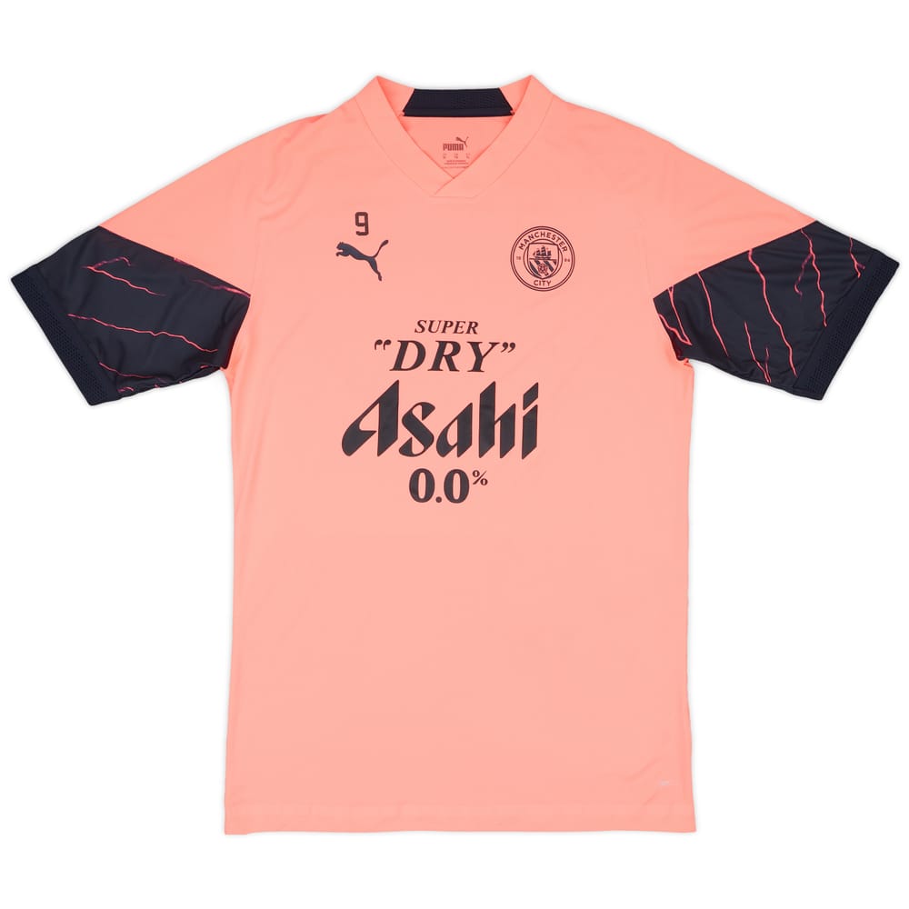 2023-24 Manchester City Player Issue Pro Training Shirt #9 (Haaland) - 5/10 - (XL)