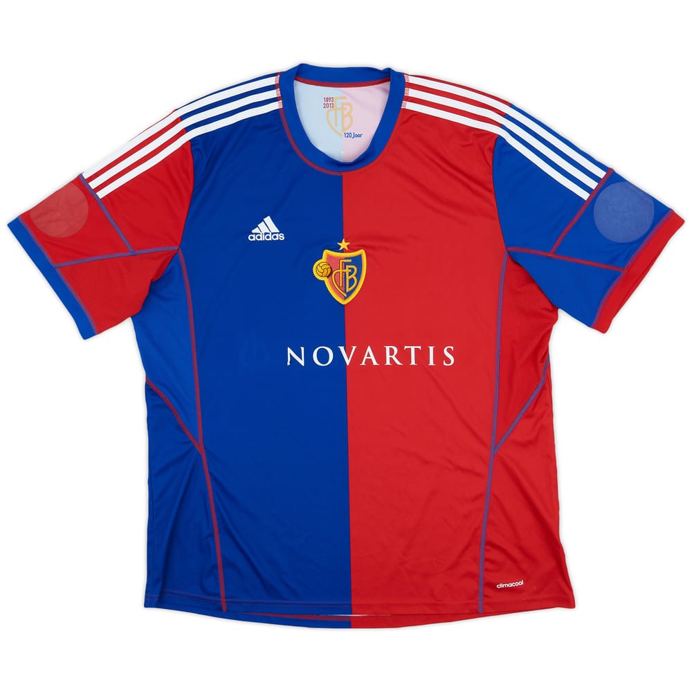 2013-14 FC Basel Home Shirt - 4/10 - (XXL)
