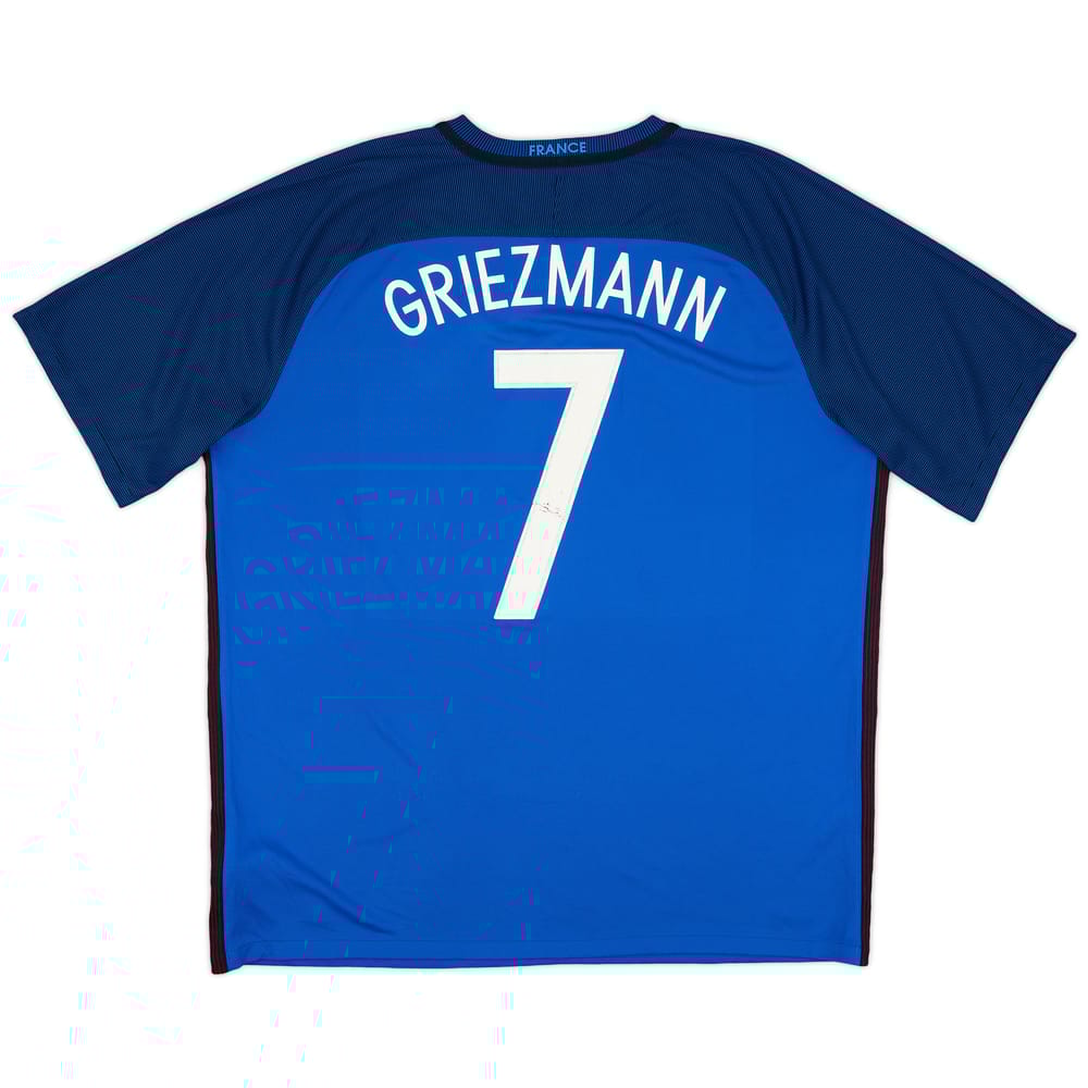 2016-17 France Home Shirt Griezmann #7 - 5/10 - (XXL)