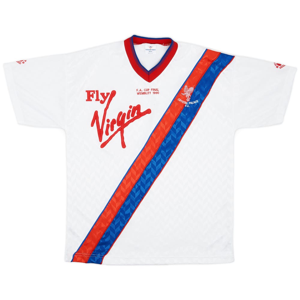 1989-90 Crystal Palace 'FA Cup Final' Away Shirt - 8/10 - (L)