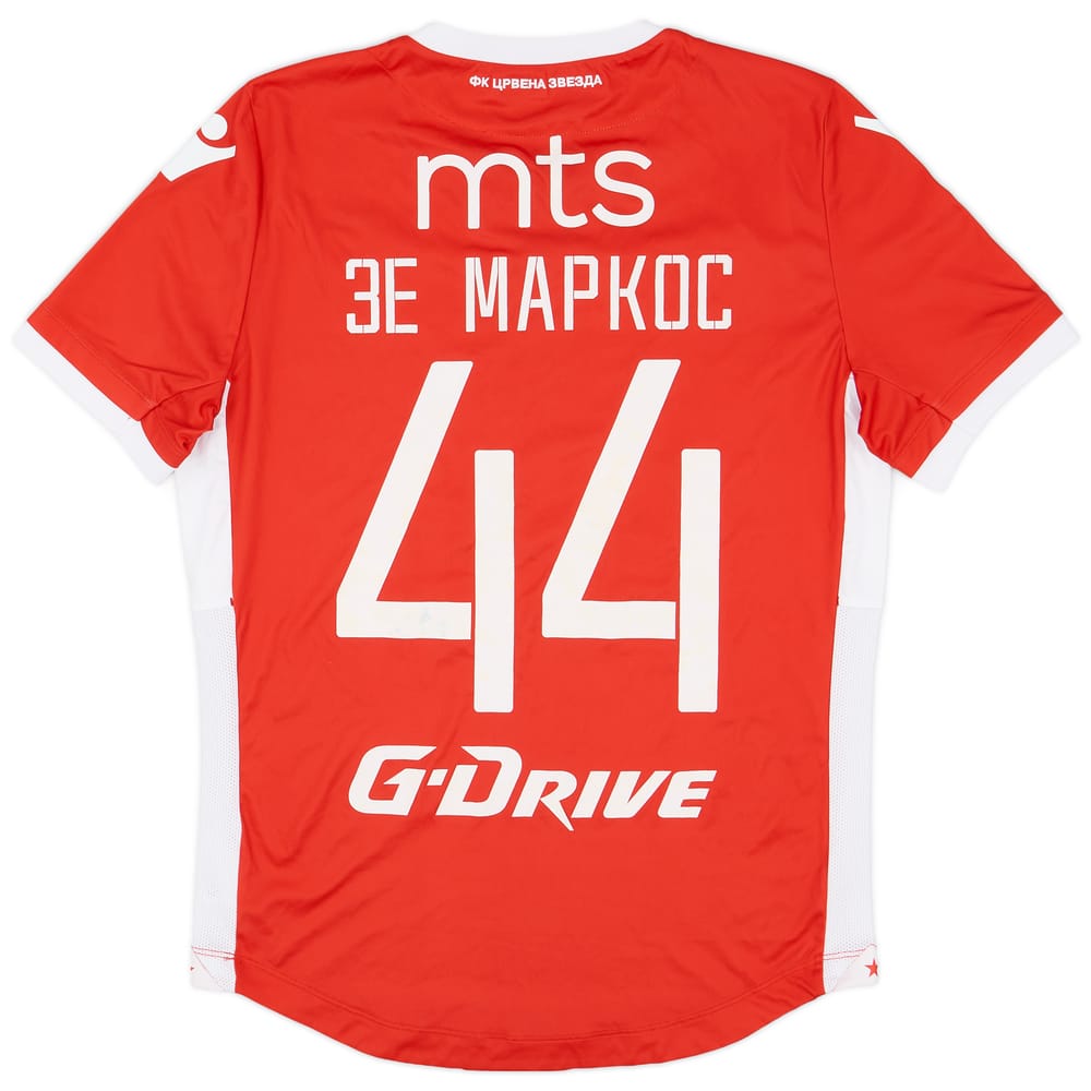 2019-20 Red Star Belgrade Home Shirt 3E Mapkoc #44 - 5/10 - (L)