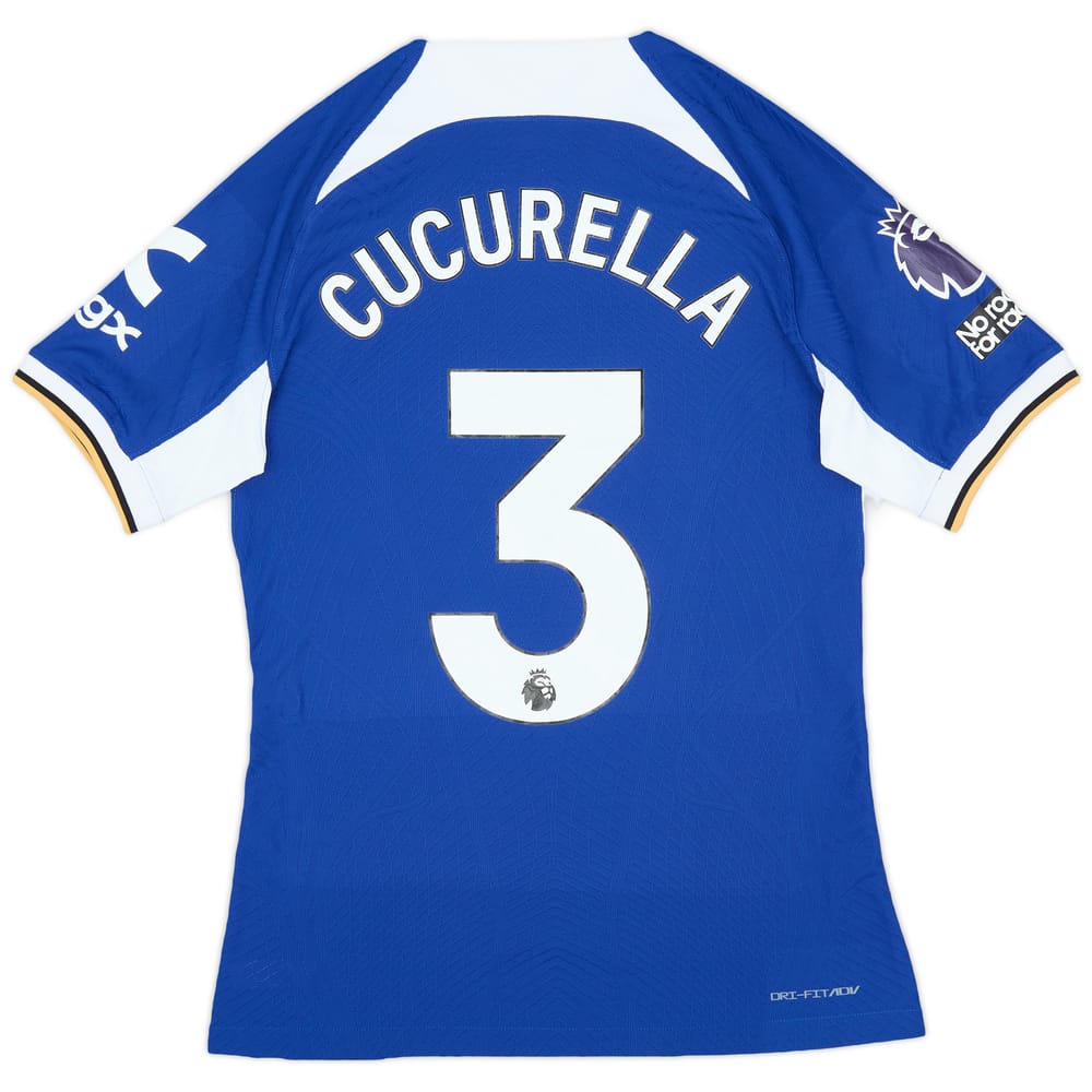 2023-24 Chelsea Match Issue Home Shirt Cucurella #3