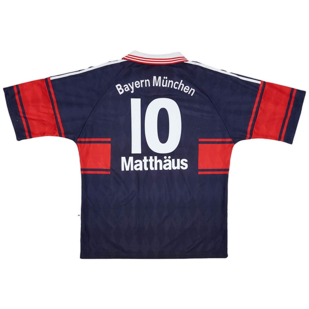1997-99 Bayern Munich Home Shirt Matthaus #10 - 7/10 - (M)
