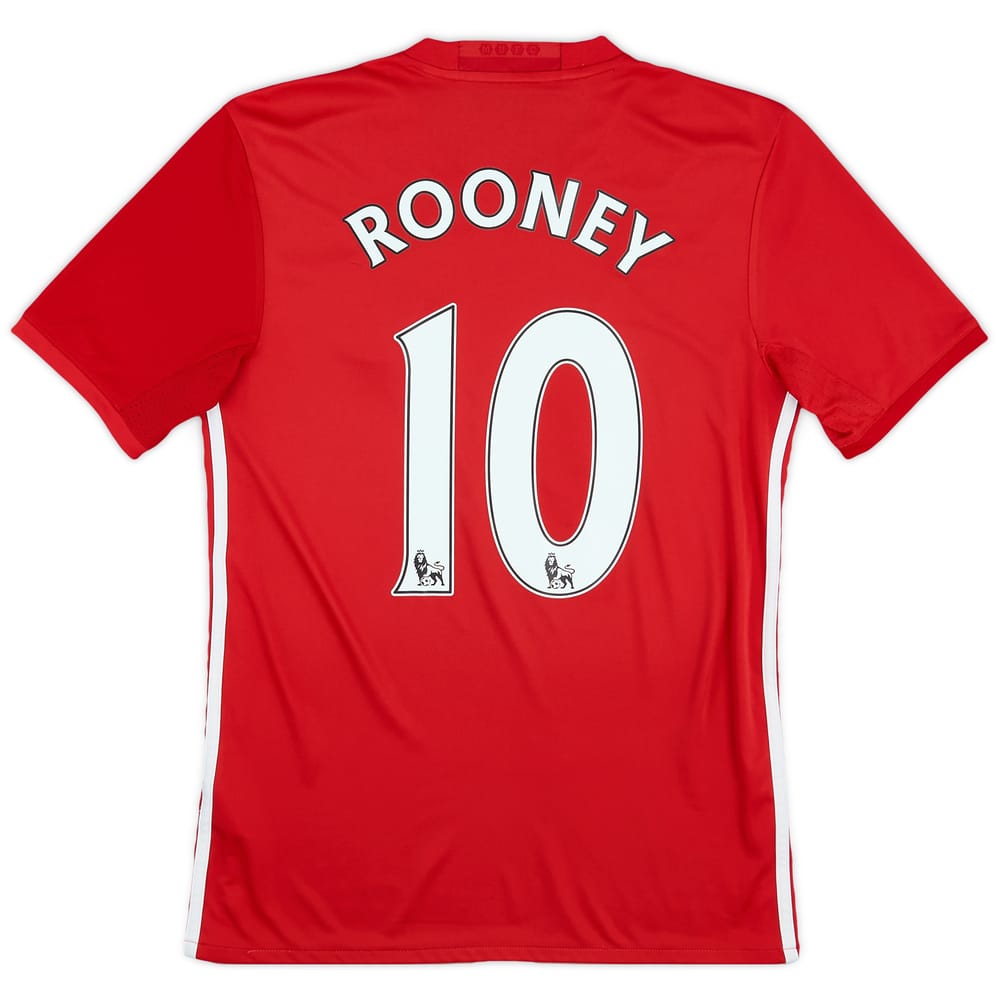 2016-17 Manchester United Home Shirt Rooney #10 - 6/10 - (S)
