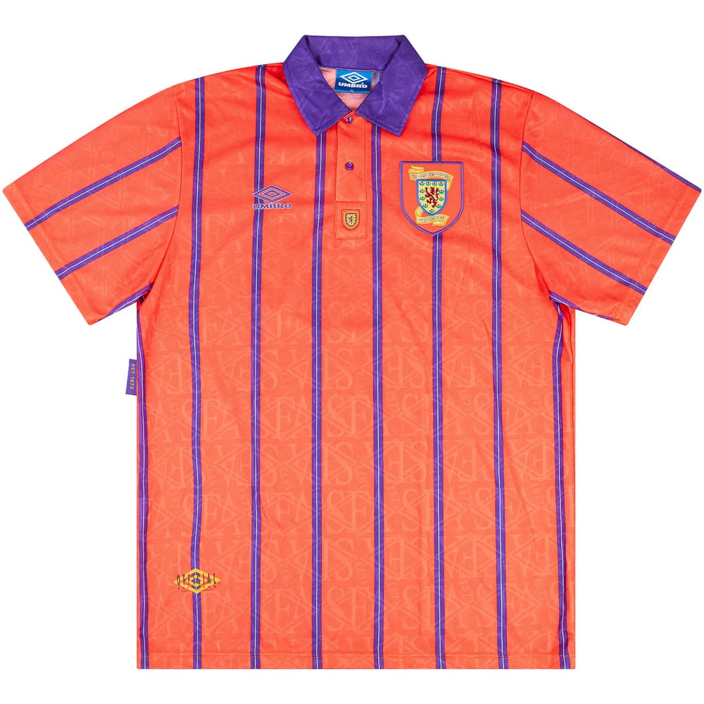 1993-94 Scotland Match Issue Home Shirt #5 (Irvine)