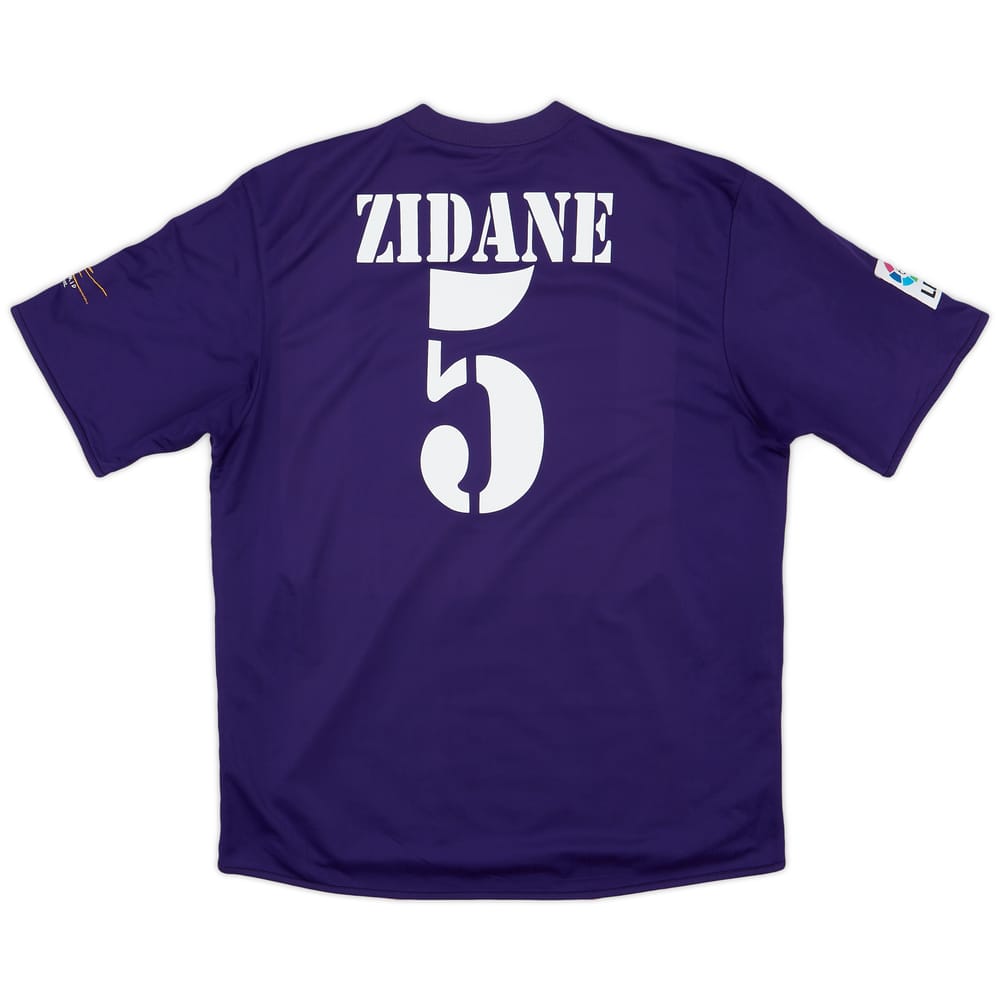 2002-03 Real Madrid Centenary Third Shirt Zidane #5 - 6/10 - (XL)