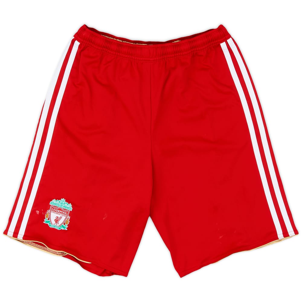 2010-11 Liverpool Home Shorts - 7/10 - (M.Boys)