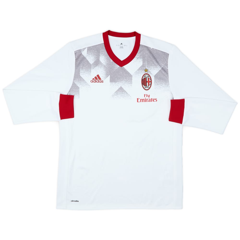 2016-17 AC Milan adidas Training L/S Shirt - 10/10 - (L)