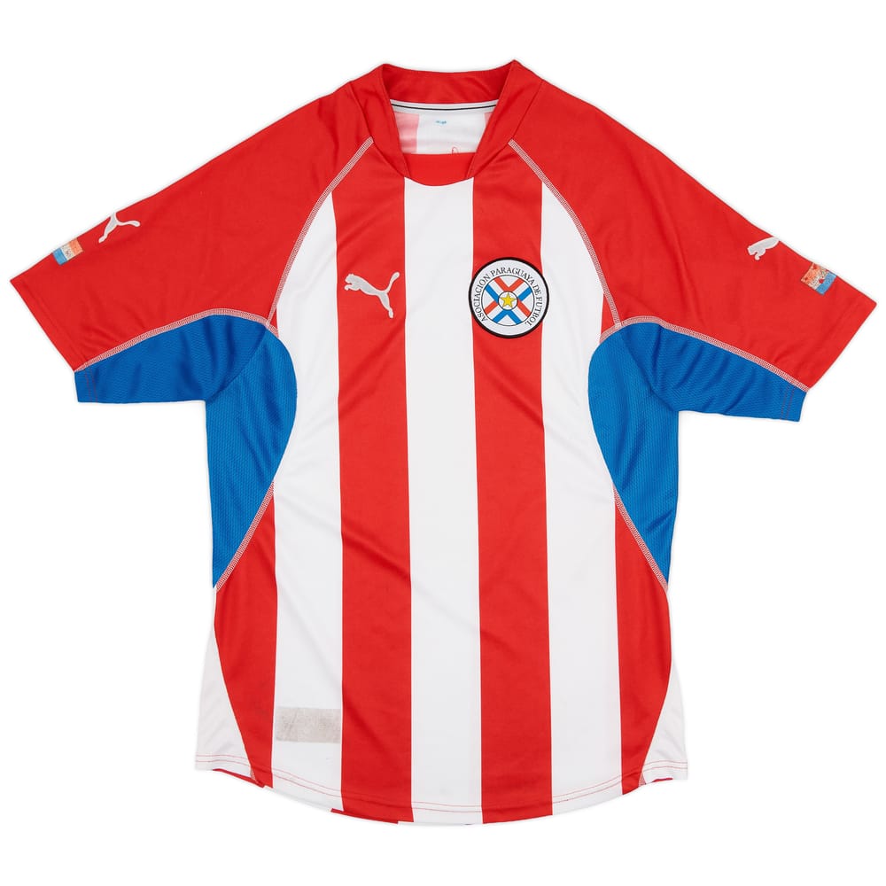 2002-03 Paraguay Home Shirt - 4/10 - (S)