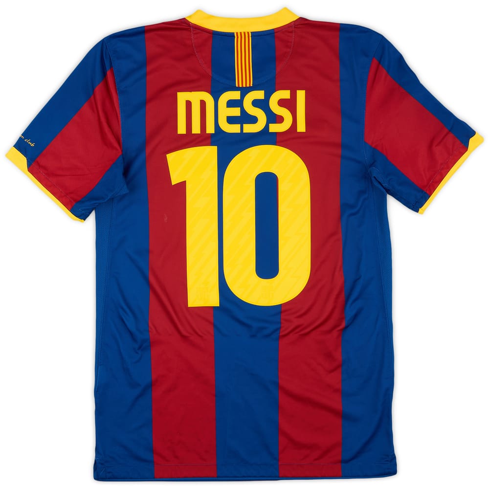 2010-11 Barcelona Home Shirt Messi #10 - 8/10 - (S)