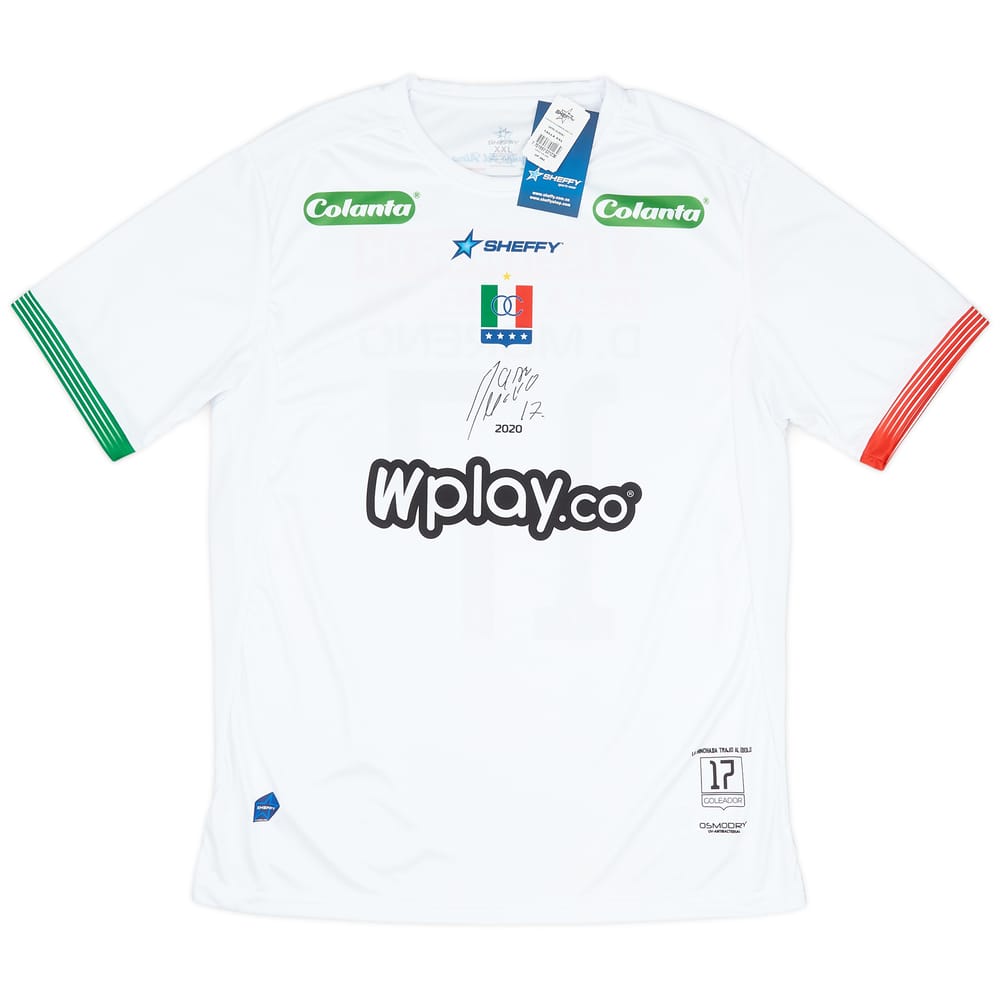 2020 CD Once Caldas Special Shirt D.Moreno #17 (XXL)