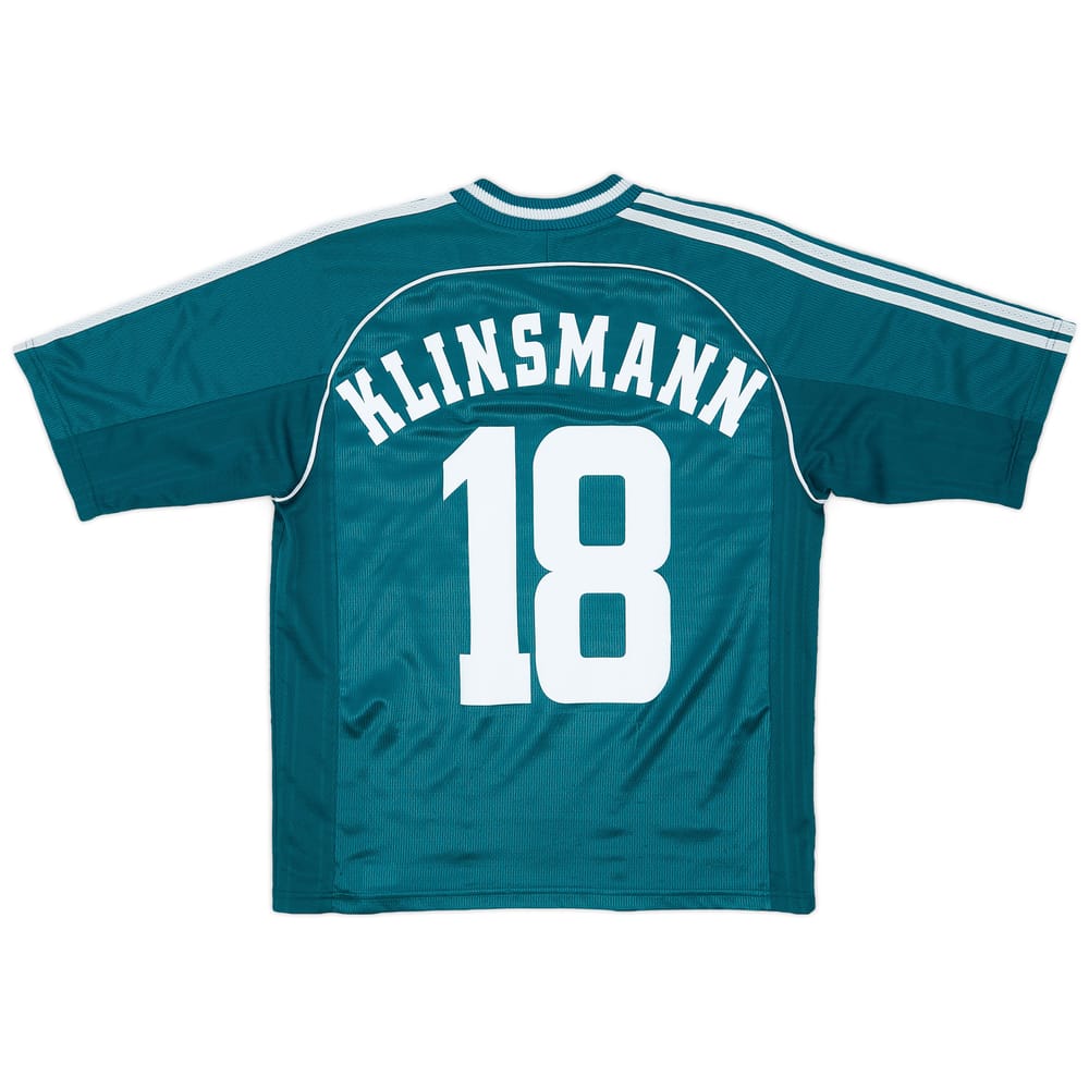 1998-00 Germany Away Shirt Klinsmann #18 - 9/10 - (S)