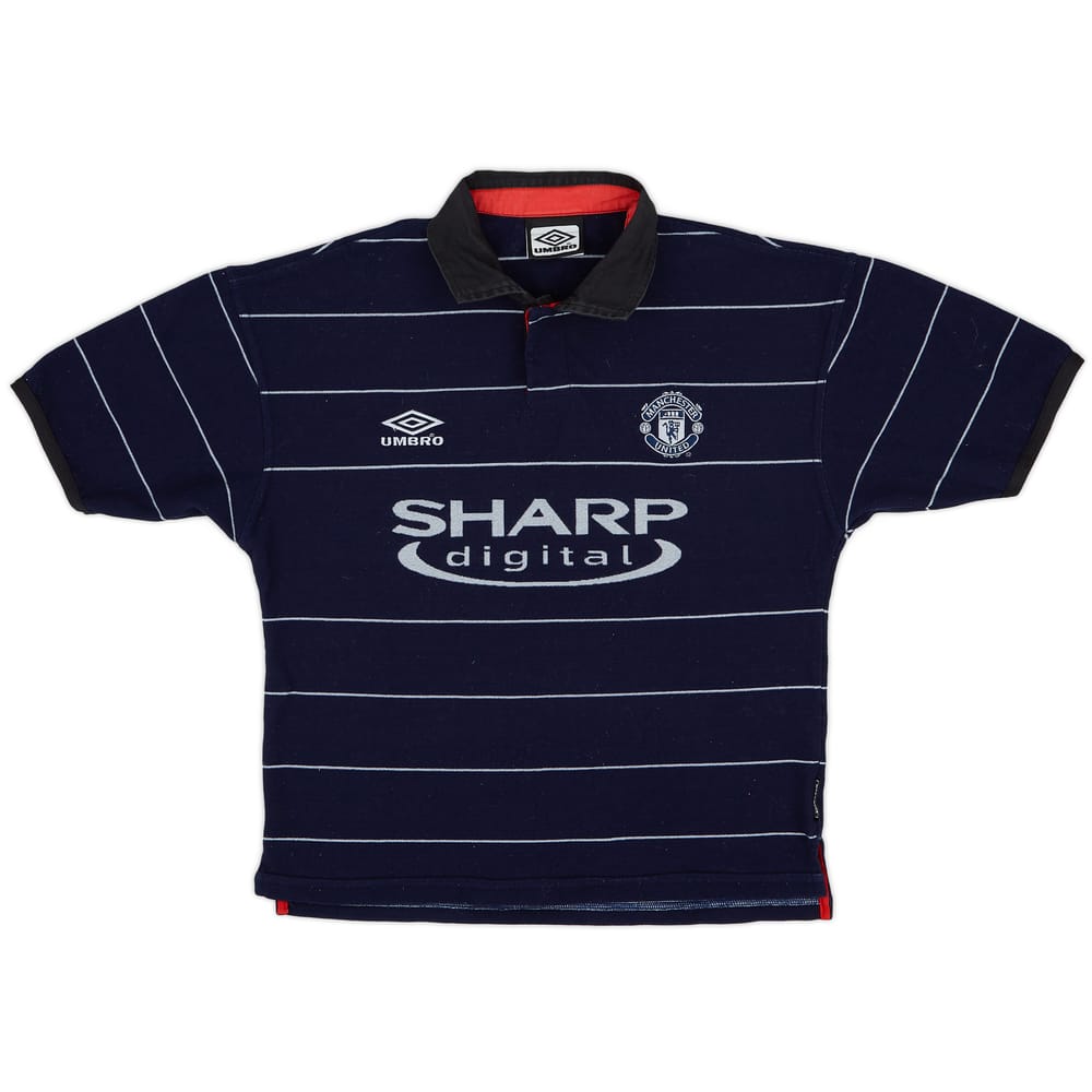 1999-00 Manchester United Away Shirt - 8/10 - (Y)