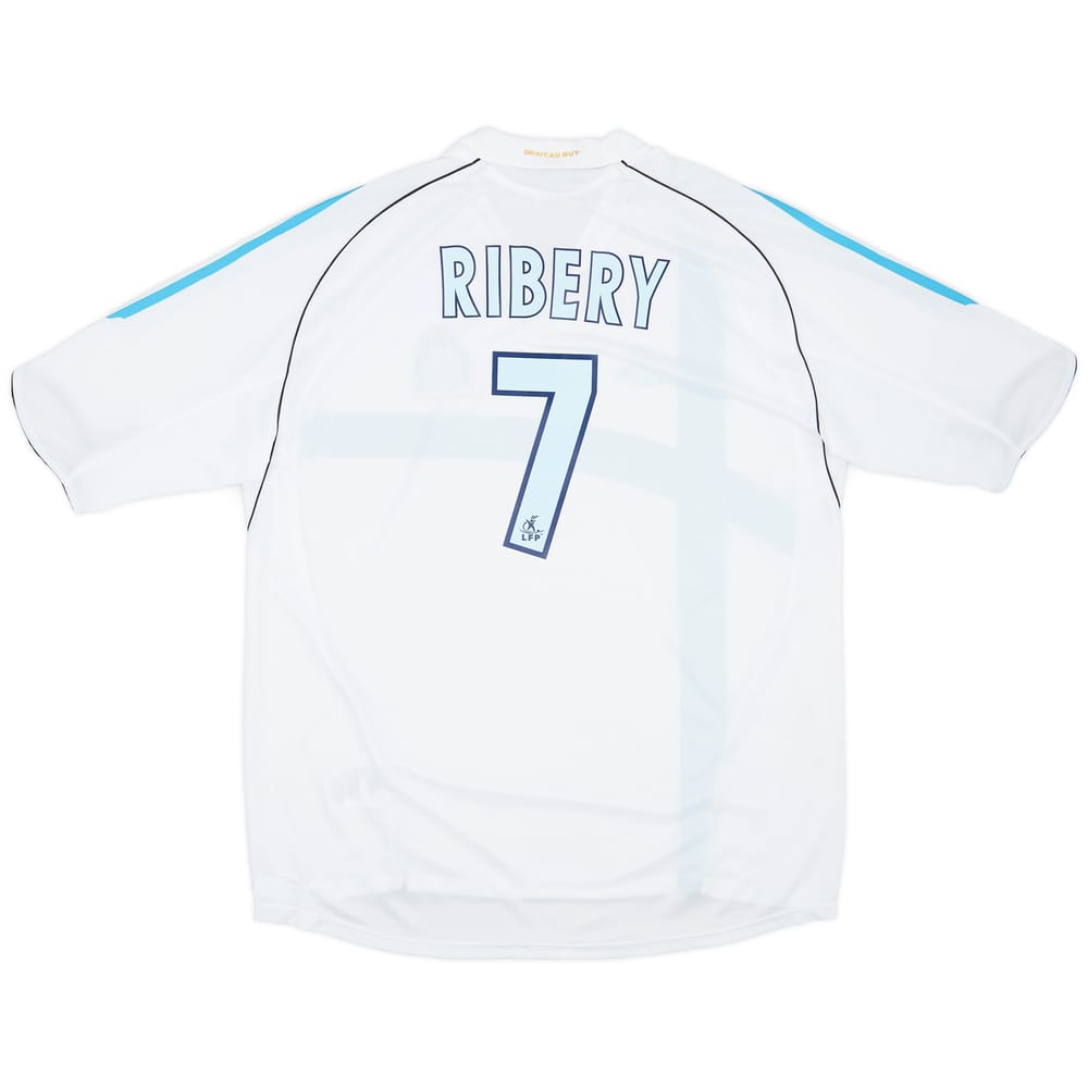 2005-06 Olympique Marseille Home Shirt Ribery #7 - 8/10 - (XL)