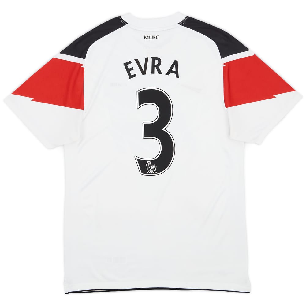 2010-12 Manchester United Away Shirt Evra #3 - 6/10 - (S)