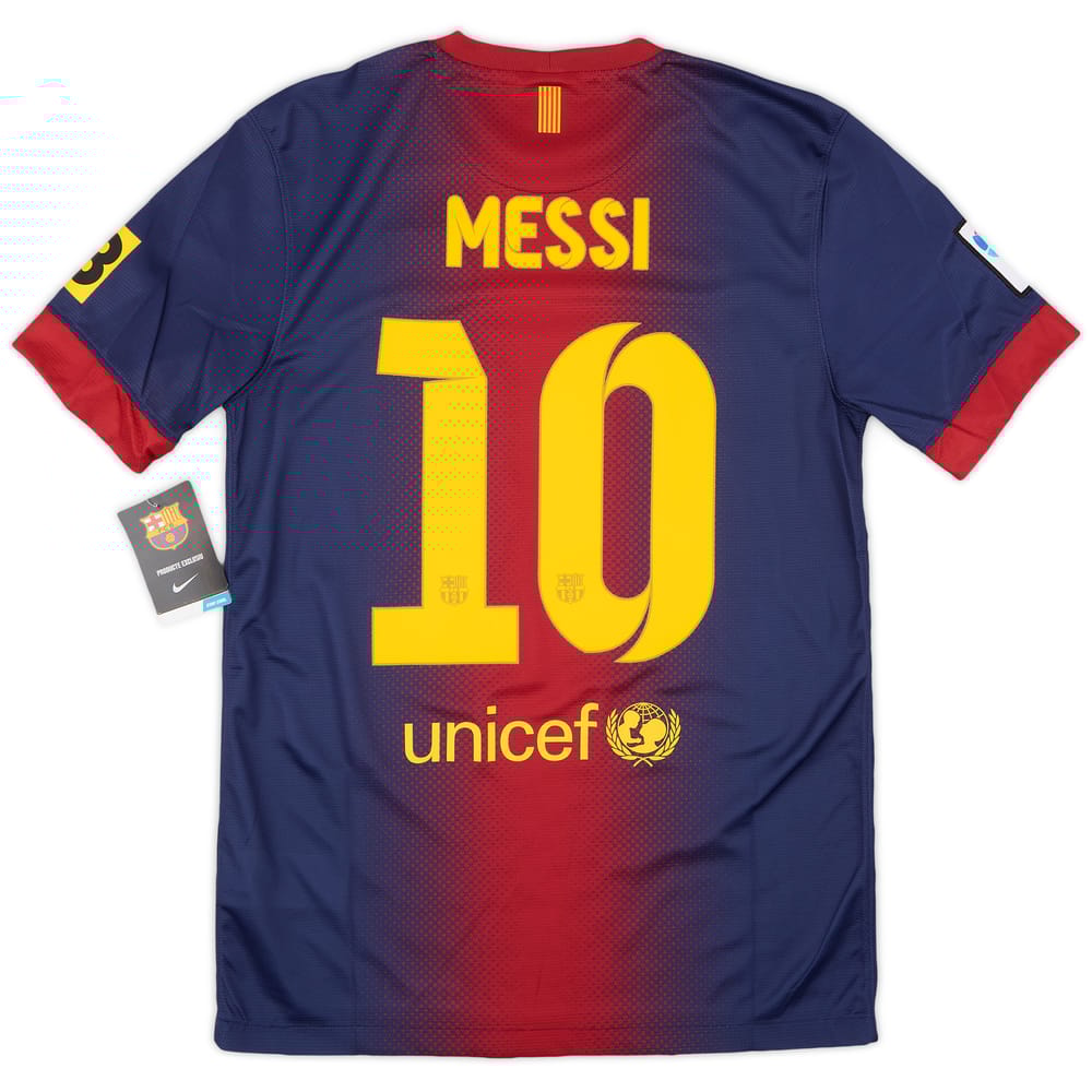 2012-13 Barcelona Home Shirt Messi #10 (S)