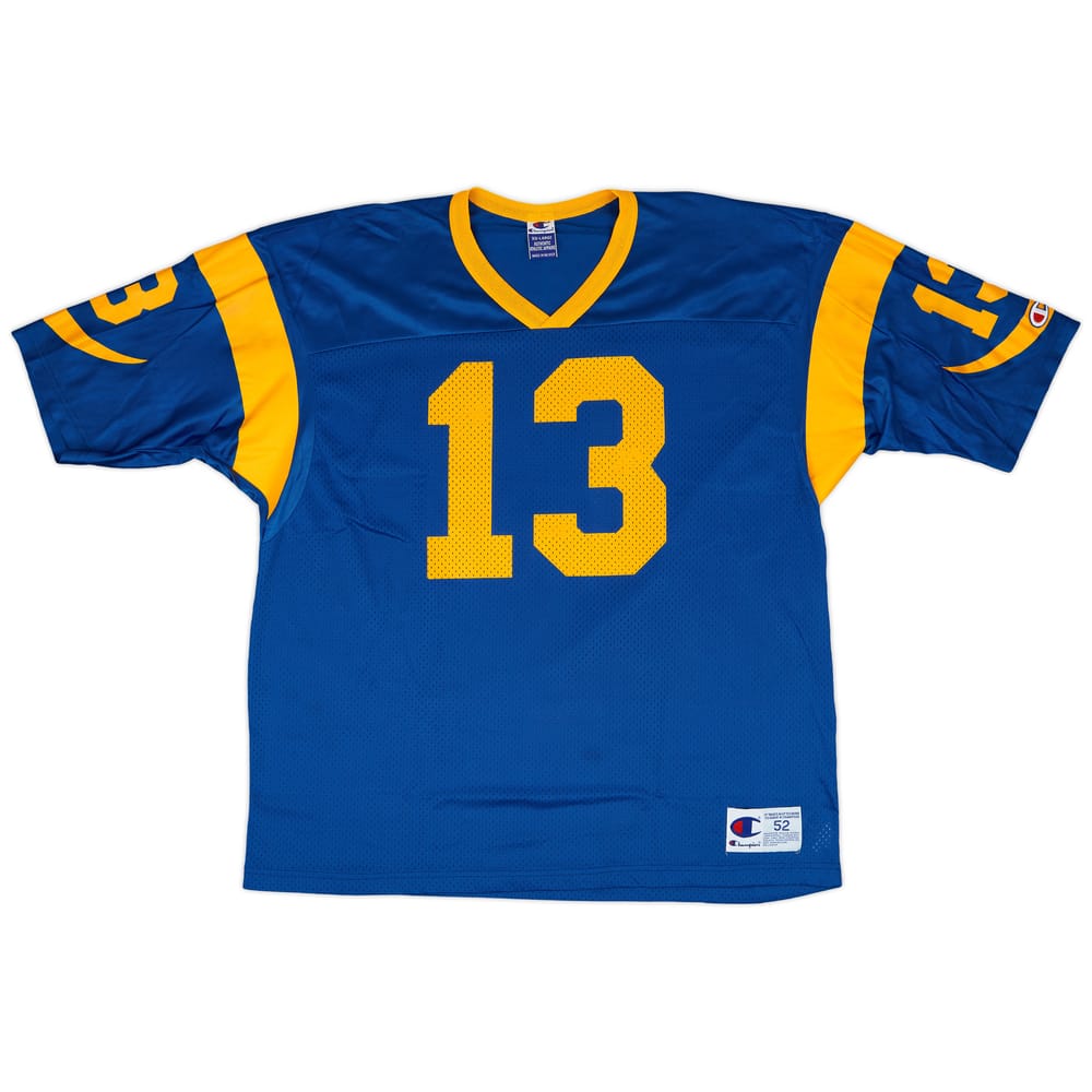 1998-99 St Louis Rams Warner #13 Champion Home Jersey - 8/10 - (XXL)