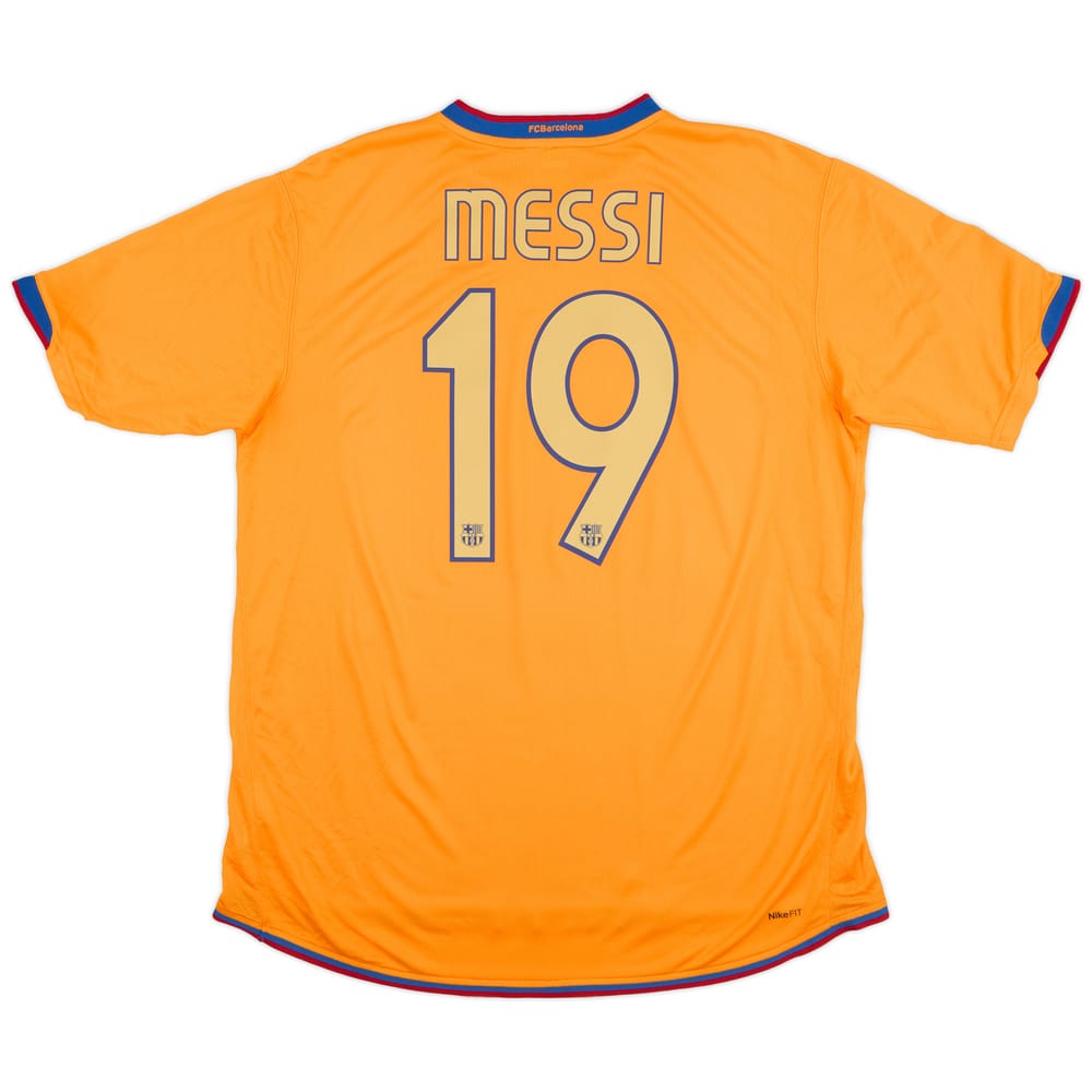 2006-08 Barcelona Away Shirt Messi #19 - 9/10 - (XL)