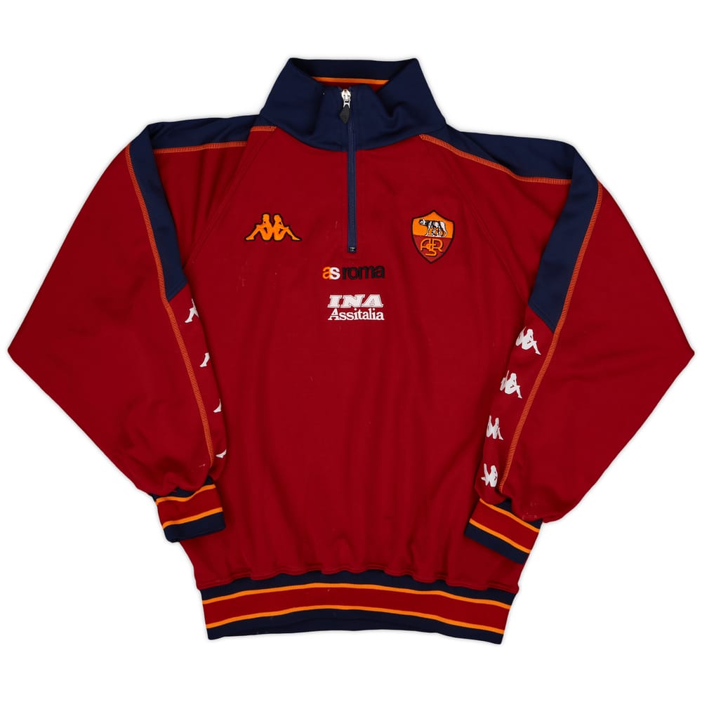 2000-01 Roma Kappa 1/4 Zip Drill Top - 6/10 - (M)