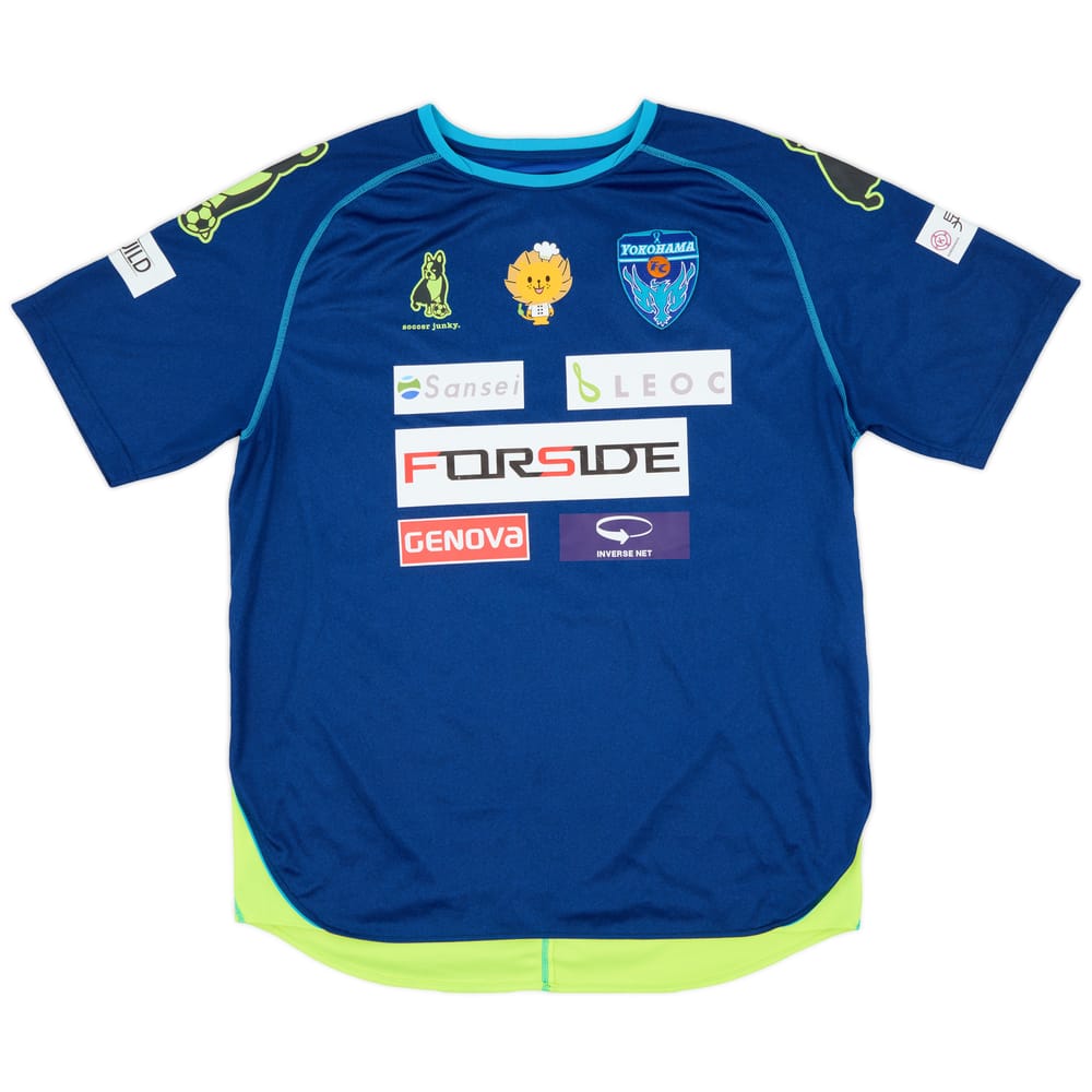 2017-18 Yokohama FC Soccer Junky Training Shirt - 8/10 - (XXL)