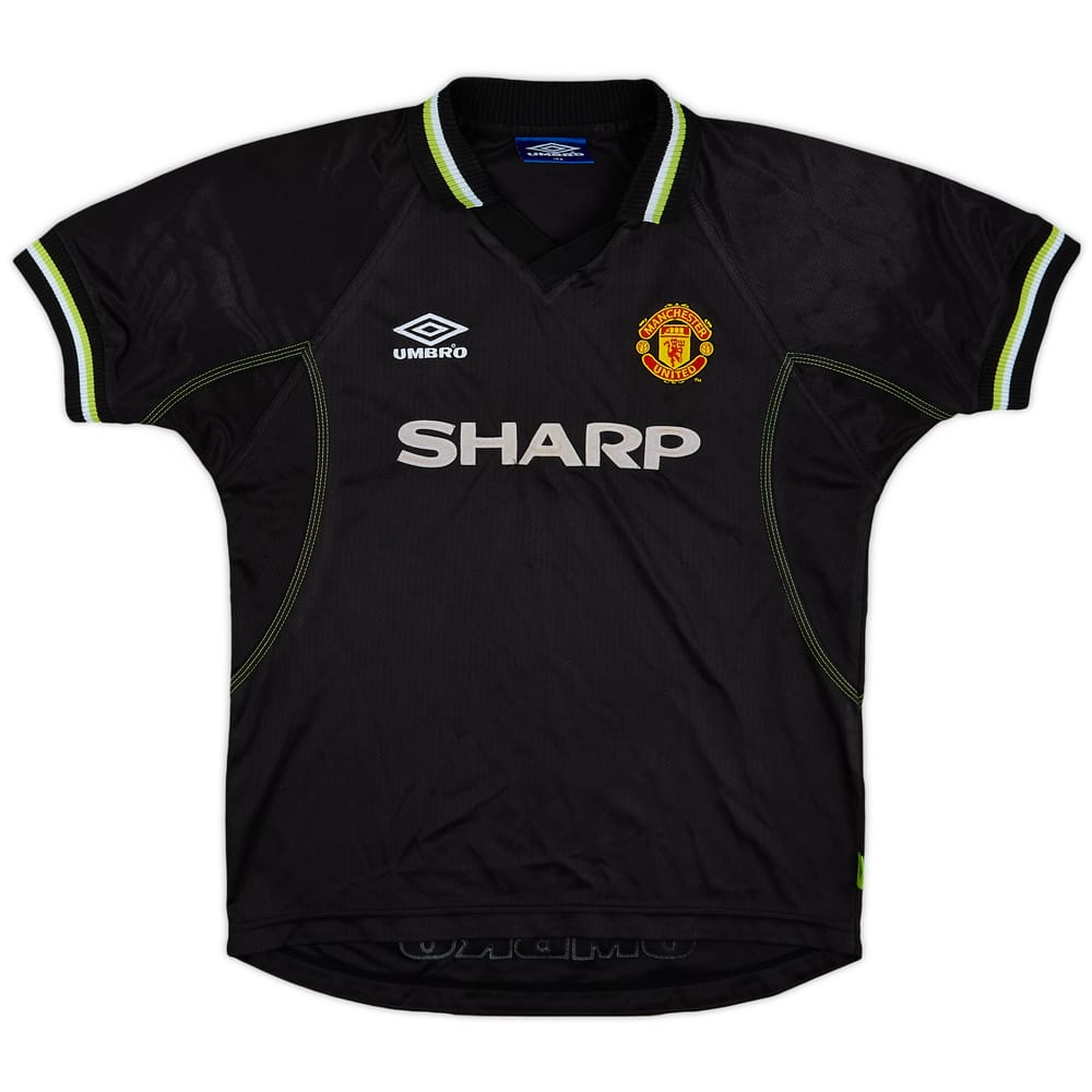 1998-99 Manchester United Third Shirt - 7/10 - (L.Boys)