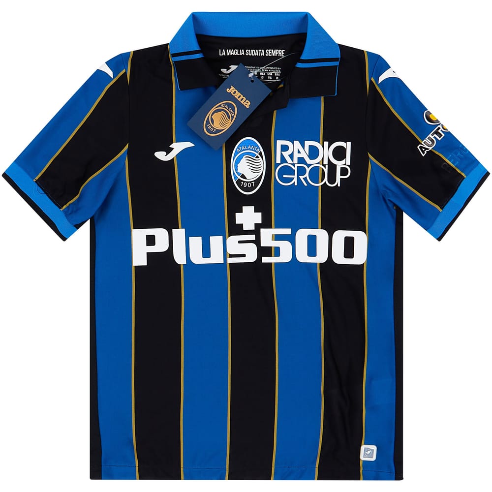 2021-22 Atalanta Home Shirt KIDS
