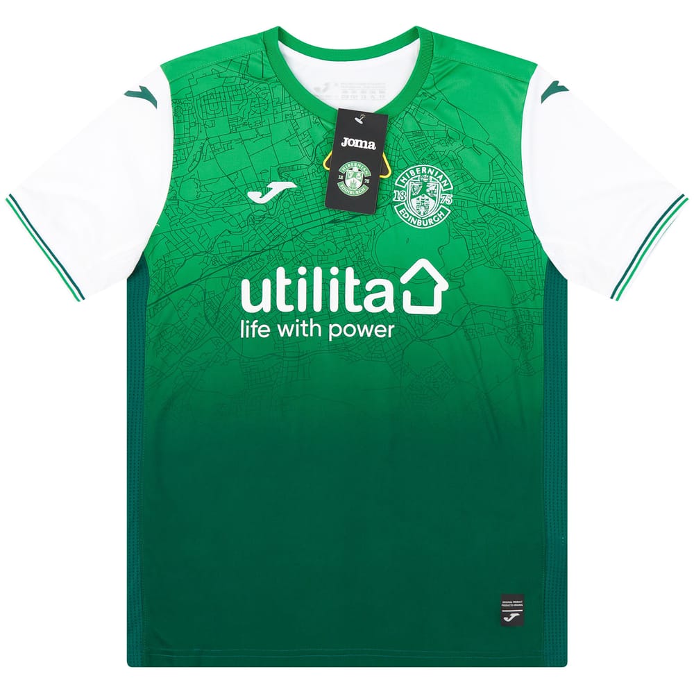 2021-22 Hibernian Home Shirt - NEW - (KIDS)
