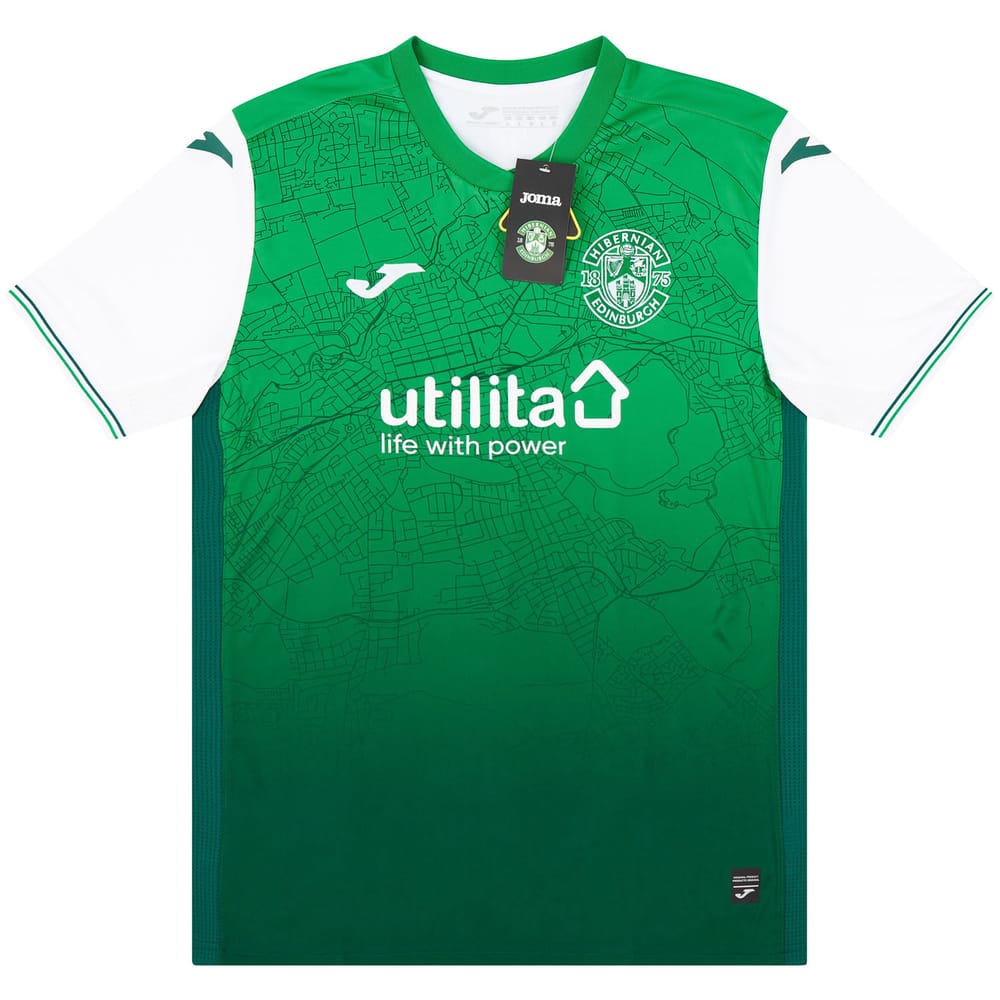 2021-22 Hibernian Home Shirt - NEW
