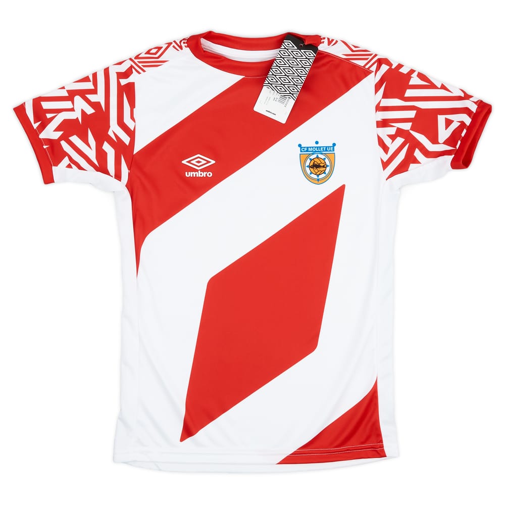 2020-21 CF Mollet Home Shirt - (M.Kids)