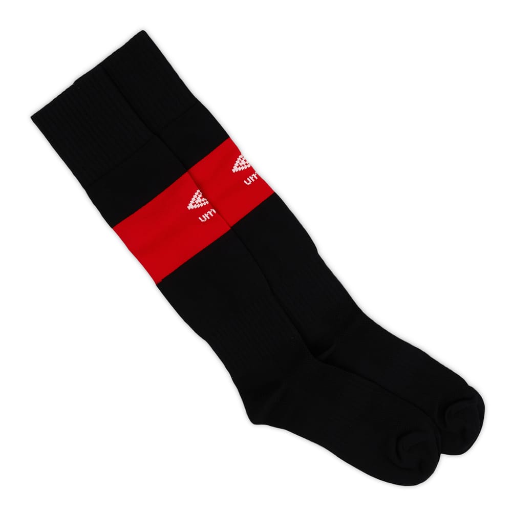 2021-22 UD Logrones Home Socks - As New - (L)
