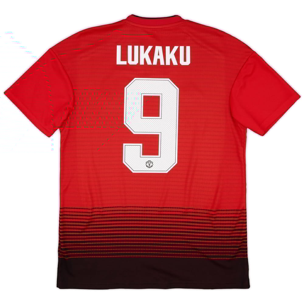 2018-19 Manchester United Home Shirt Lukaku #9 (M)