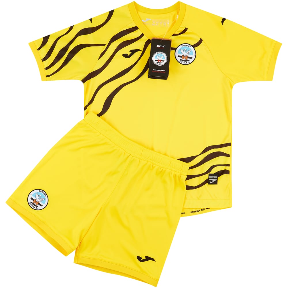 2022-23 Swansea GK Shirt & Shorts Kit - NEW - (5-6 Years)