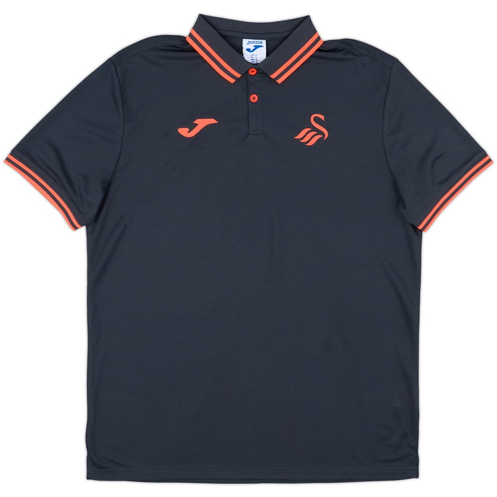2023-24 Swansea City Joma Polo T-Shirt (M)