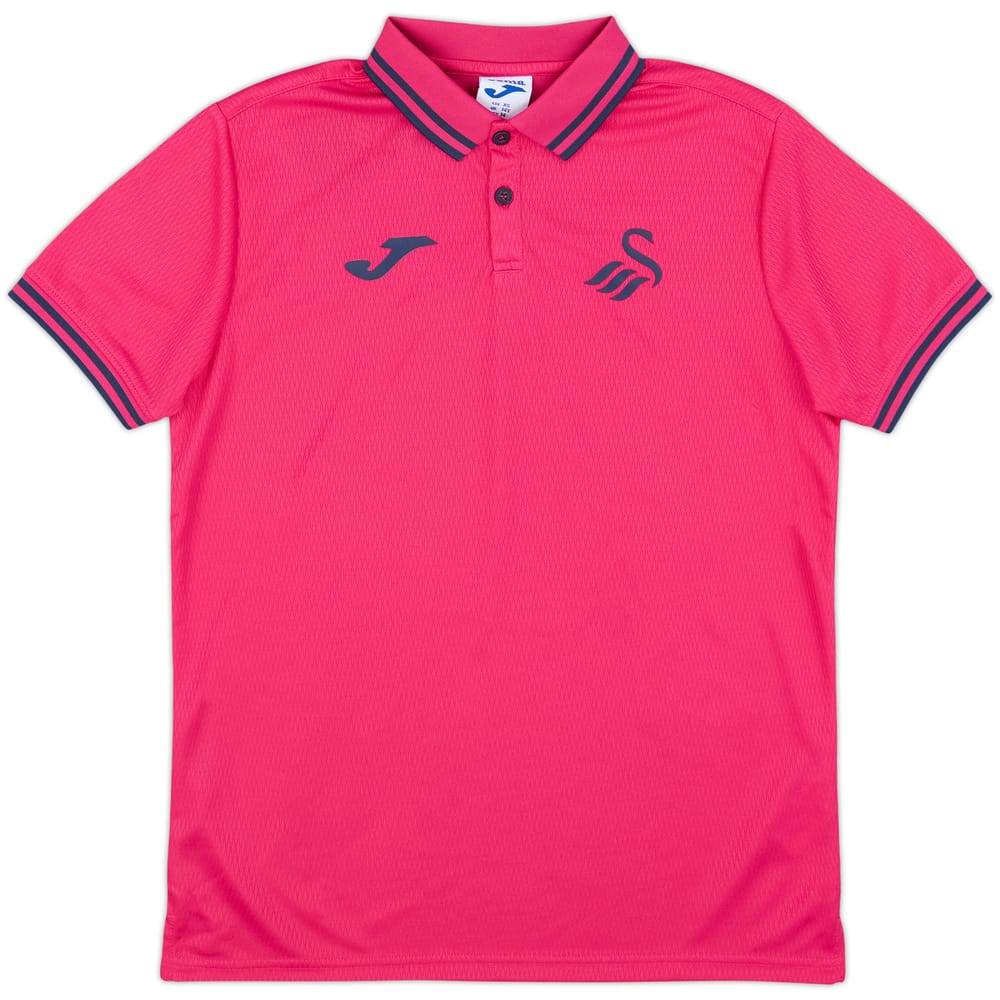 2023-24 Swansea City Joma Polo T-Shirt (13-14 Years)