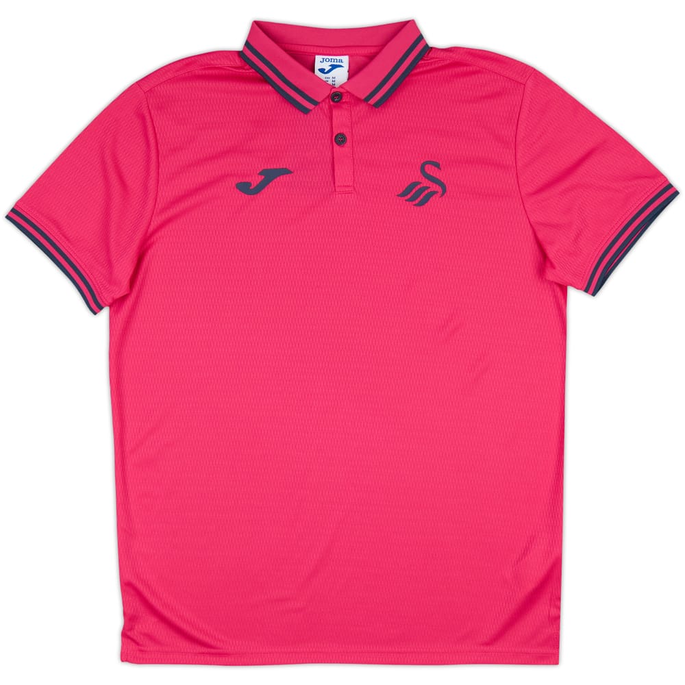 2023-24 Swansea City Joma Polo T-Shirt (M)