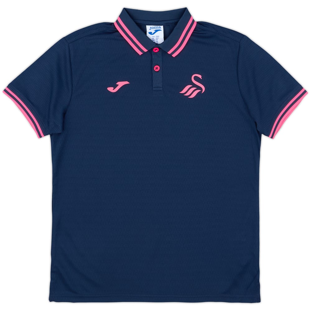 2023-24 Swansea City Joma Polo T-Shirt (11-12 Years)