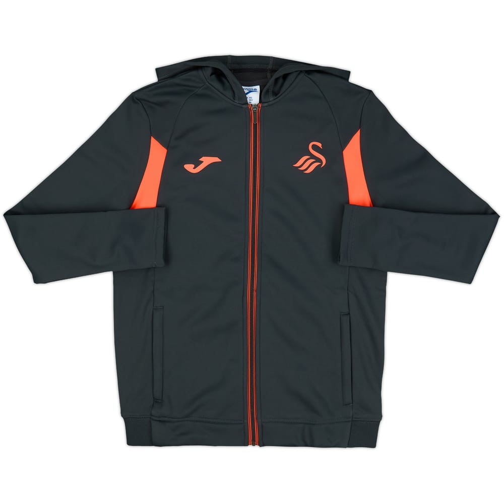 2023-24 Swansea City Joma Hooded Jacket (13-14 Years)