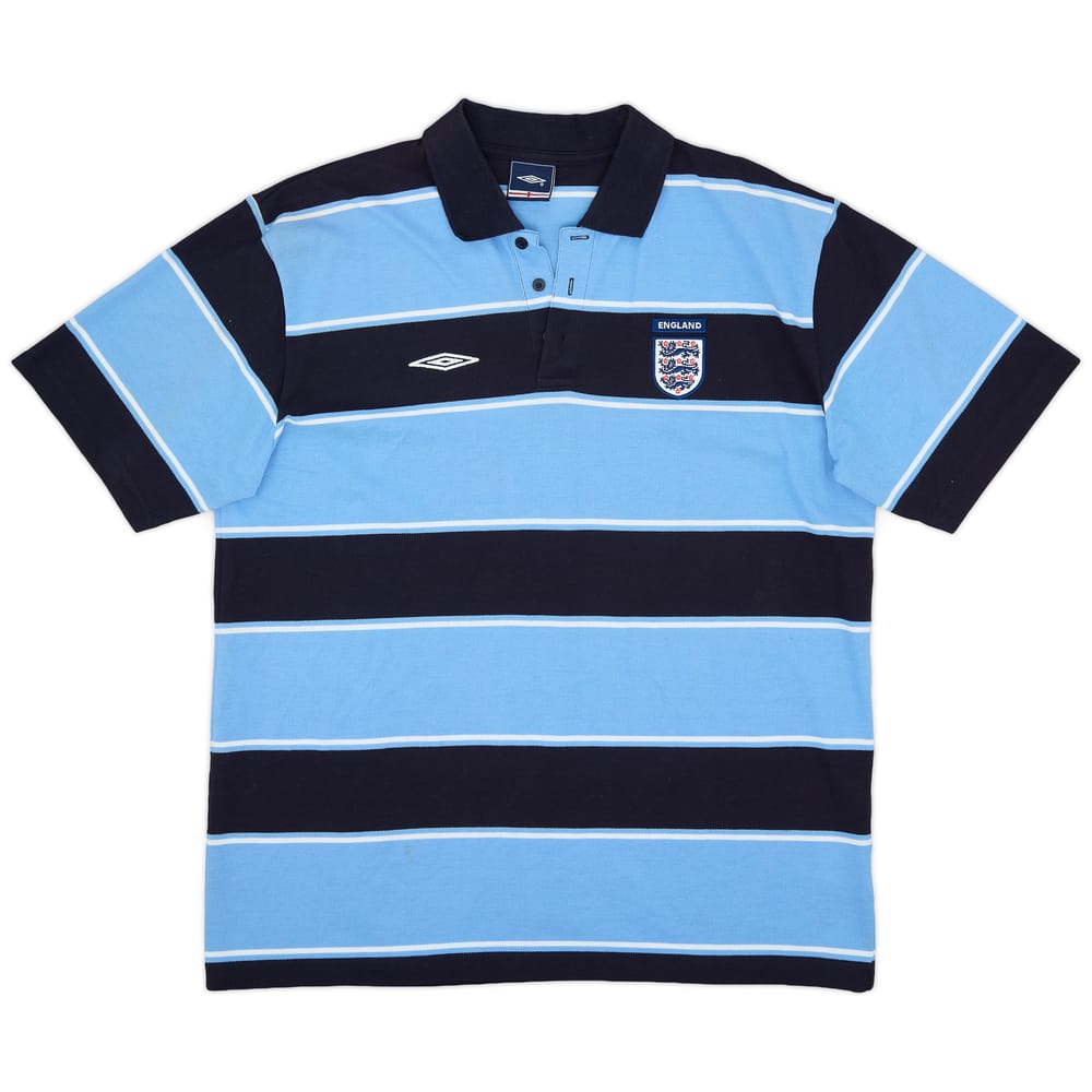 2002-04 England Umbro Polo Shirt - 9/10 - (XL)
