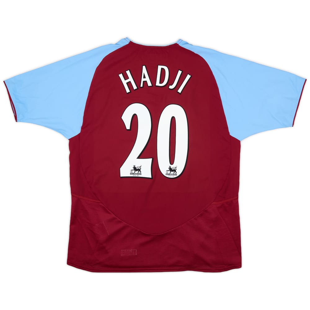 2003-04 Aston Villa Home Shirt Hadji #20 - 8/10 - (M)