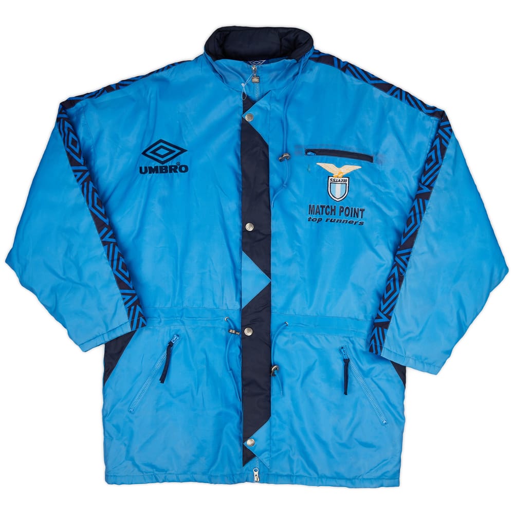 1995-96 Lazio Umbro Padded Bench Coat - 6/10 - (L)