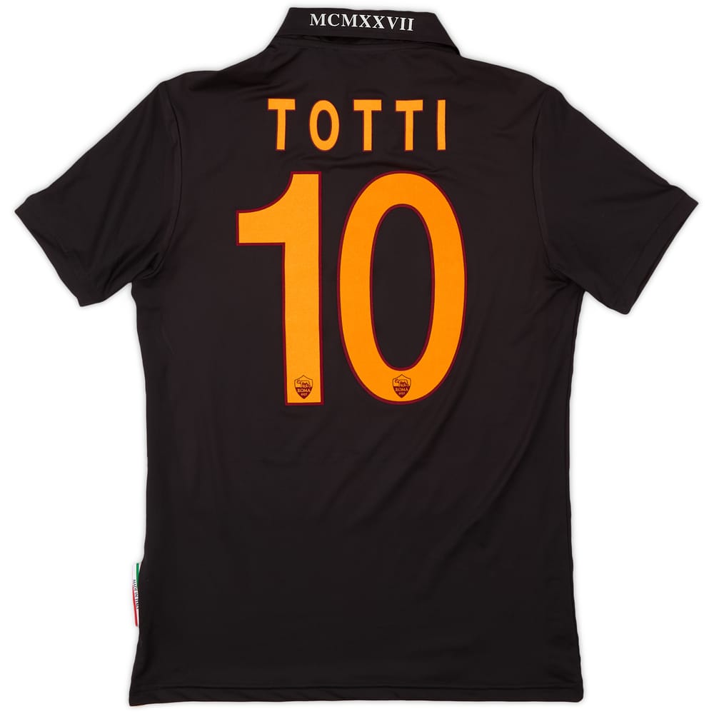 2013-14 Roma Third Shirt Totti #10 (S)
