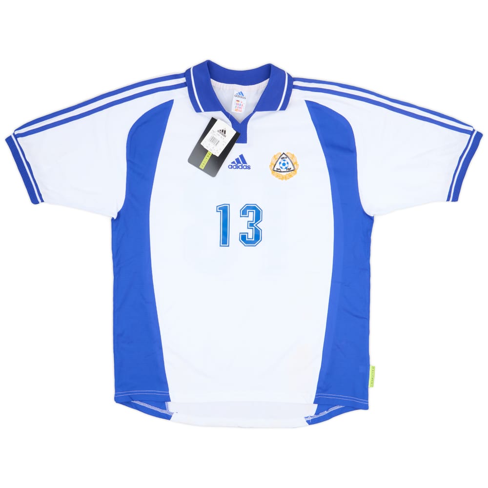 2000-02 Finland Player Issue Home Shirt #13 (XL)