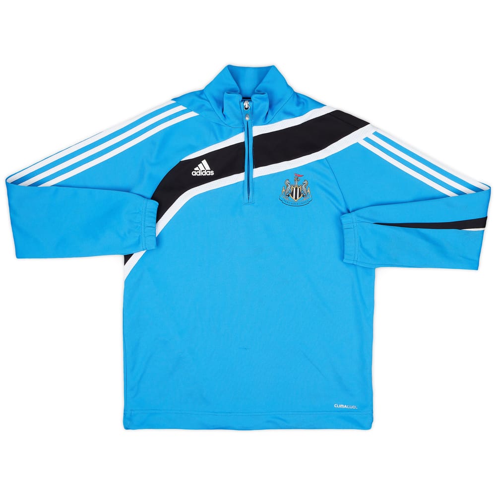 2009-10 Newcastle adidas 1/4 Zip Drill Top - 8/10 - (L.Boys)