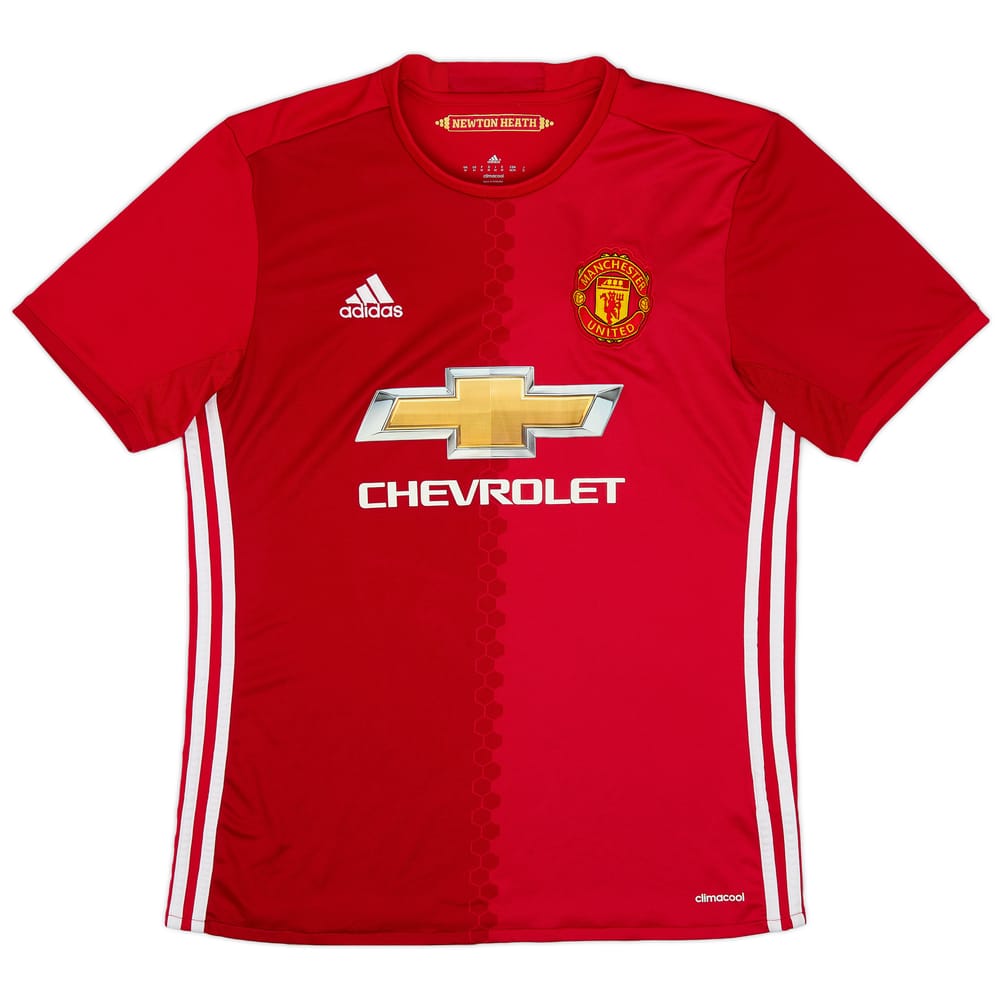 2016-17 Manchester United Home Shirt - 9/10 - (M)