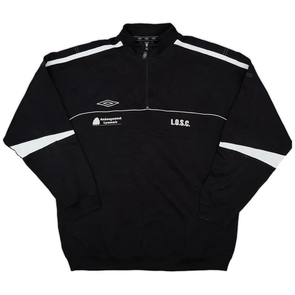 2000s Umbro 1/4 Zip Drill Top - 9/10 - (XXL)